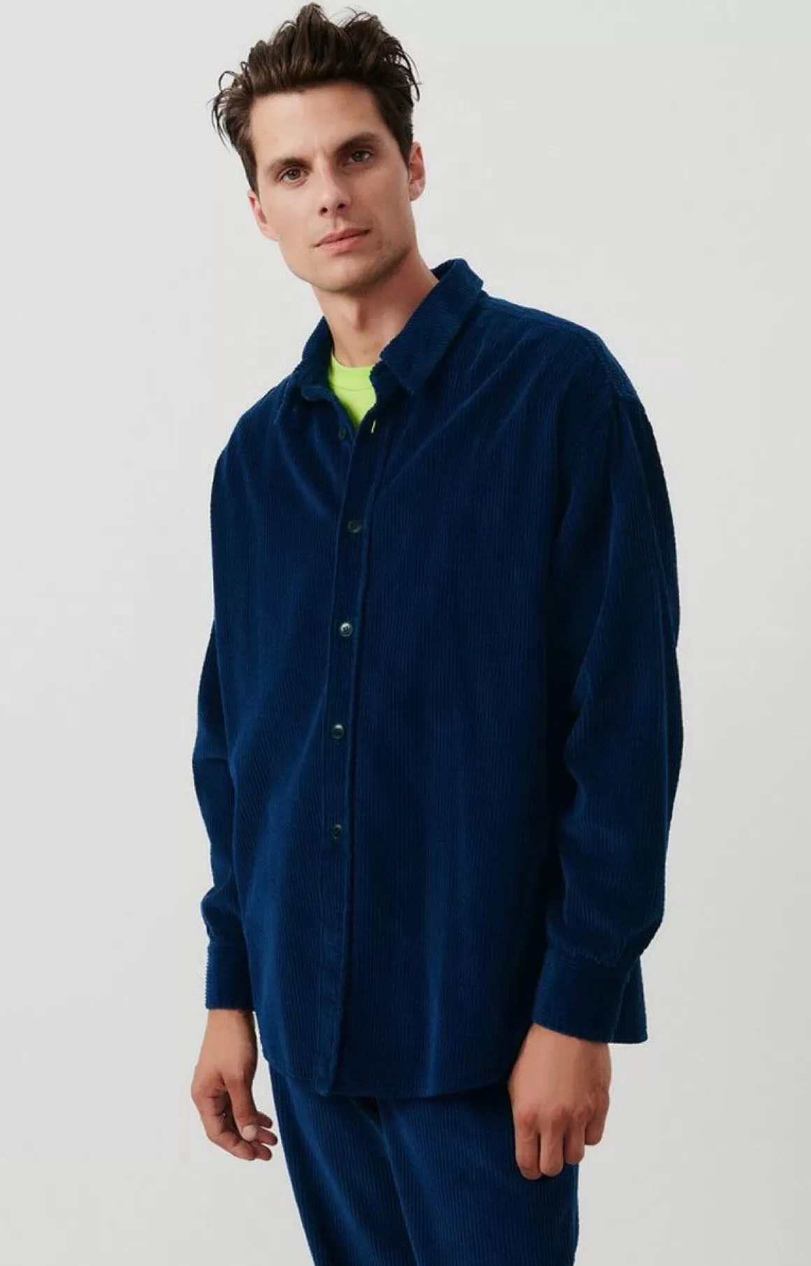 American Vintage Men'S Shirt Padow>Men Basics