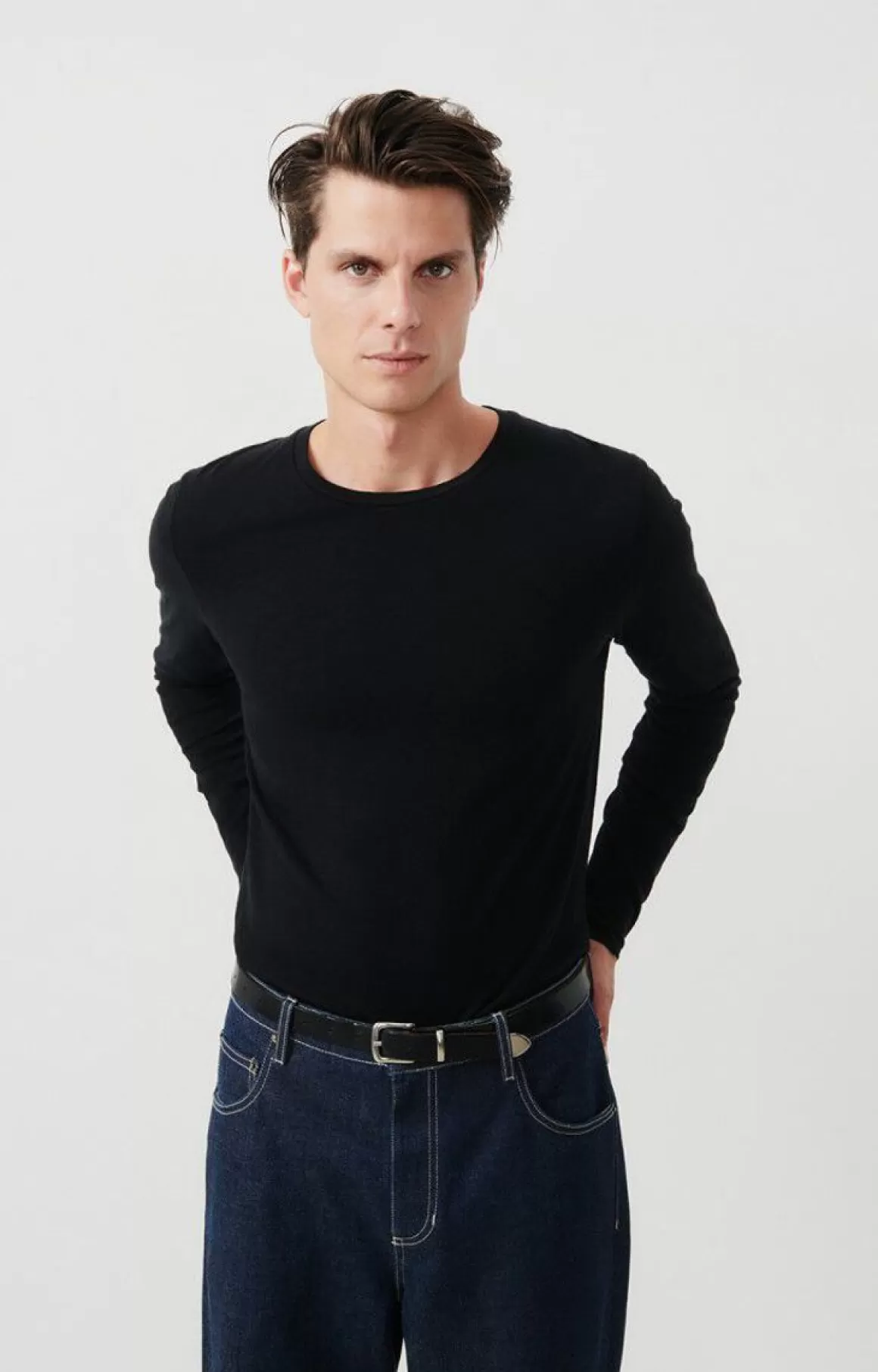 American Vintage Men'S T-Shirt Bysapick>Men Basics