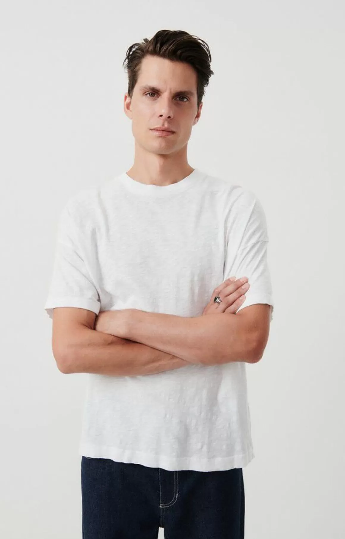 American Vintage Men'S T-Shirt Bysapick>Men Basics